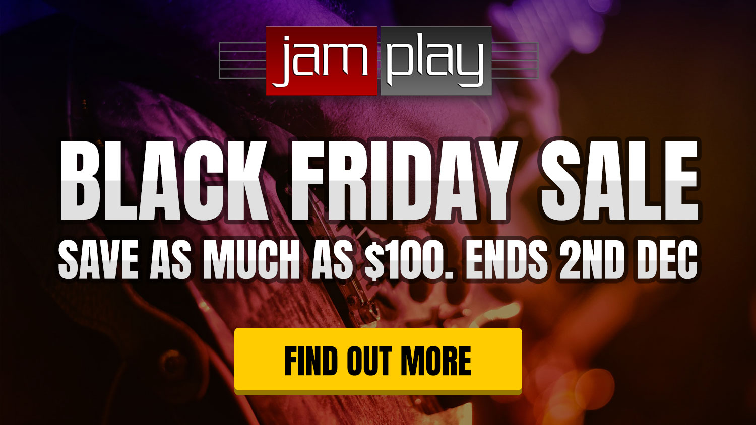 Black Friday Sale! Save up to $100! Ends 2nd Dec 2019